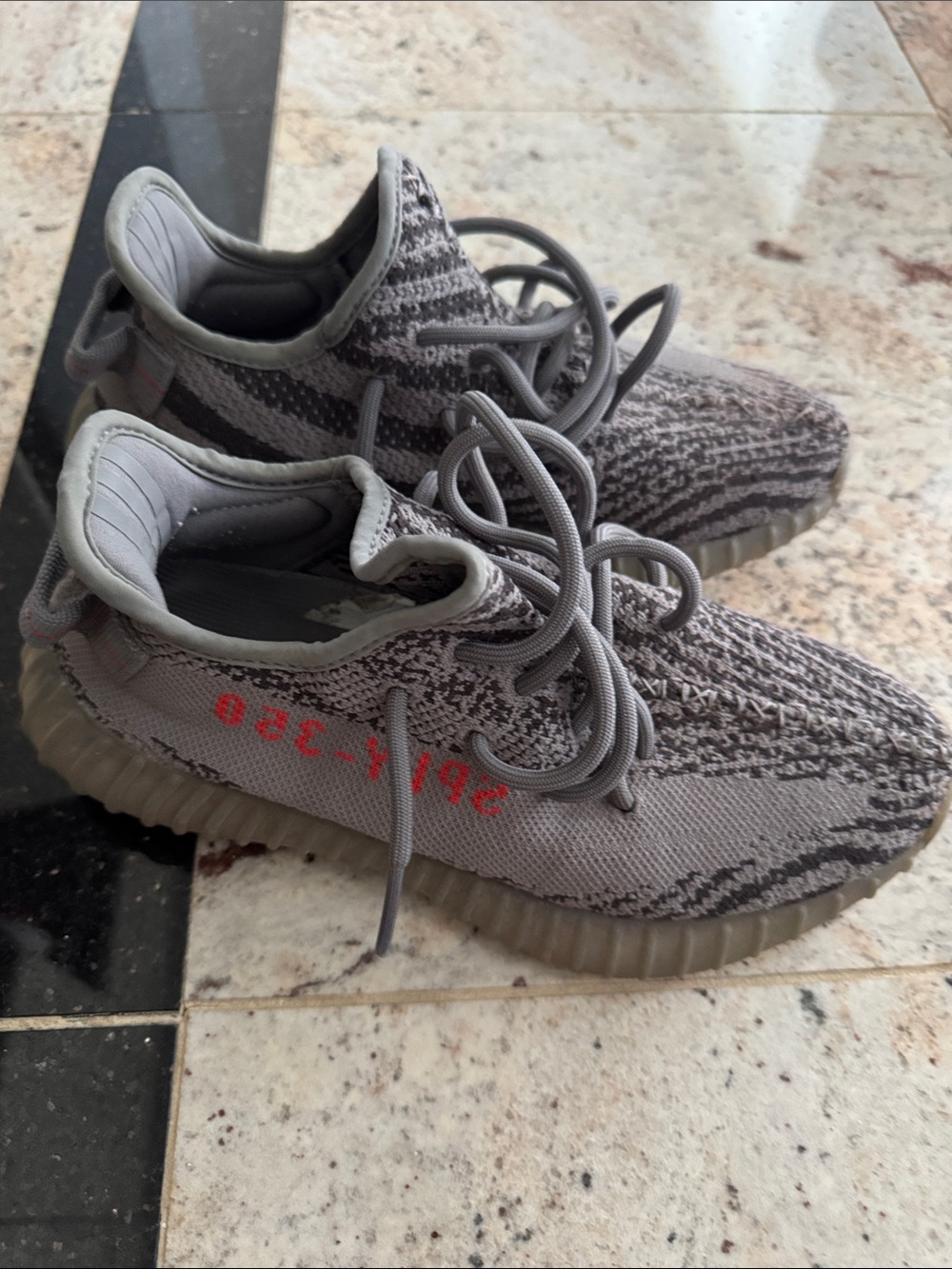 Adidas Yeezy Boost 350 V2 Grey Kids Sneakers